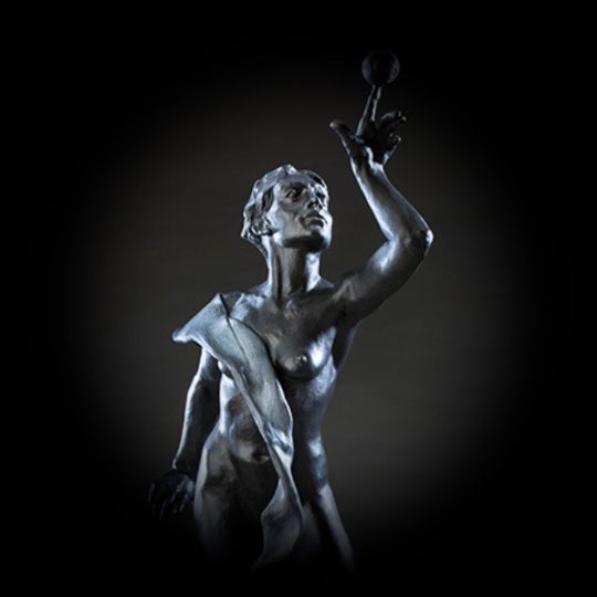 MB-S041 Tao Bronze Sculpture $5200 at Hunter Wolff Gallery